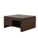 STARFURN Vierkante Salontafel Dallas Bruin Mangohout 80 cm-Salontafels-Starfurn