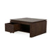 STARFURN Vierkante Salontafel Dallas Bruin Mangohout 80 cm-Salontafels-Starfurn