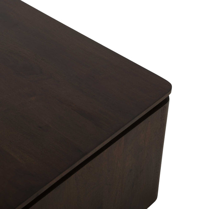 STARFURN Vierkante Salontafel Dallas Bruin Mangohout 80 cm-Salontafels-Starfurn