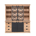 STARFURN Vitrinekast Fresno XXL 200 cm 200x45x220 cm-Vitrinekasten-Starfurn