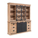 STARFURN Vitrinekast Fresno XXL 200 cm 200x45x220 cm-Vitrinekasten-Starfurn
