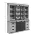 STARFURN Vitrinekast Fresno XXL 200 cm 200x45x220 cm-Vitrinekasten-Starfurn