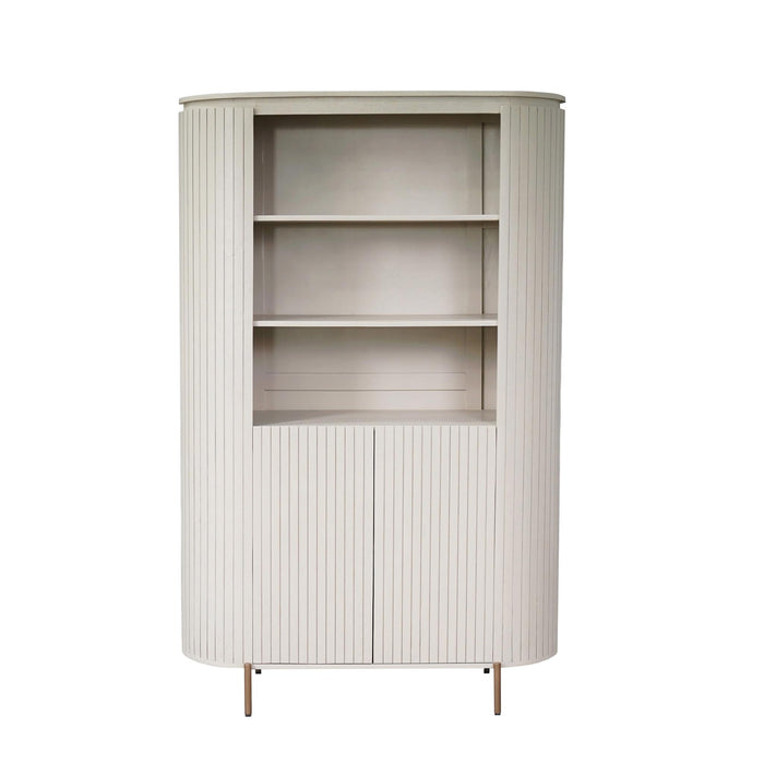 STARFURN Wandkast Solana Zand Mangohout 115 cm-Dressoirs-Starfurn
