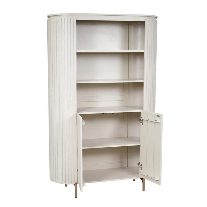 STARFURN Wandkast Solana Zand Mangohout 115 cm-Dressoirs-Starfurn