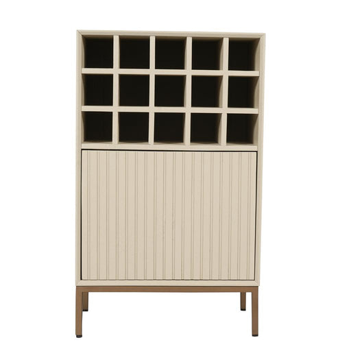 STARFURN Wijnkast Madison Zand 55 cm 55x35x90 cm-Wijnkasten-Starfurn