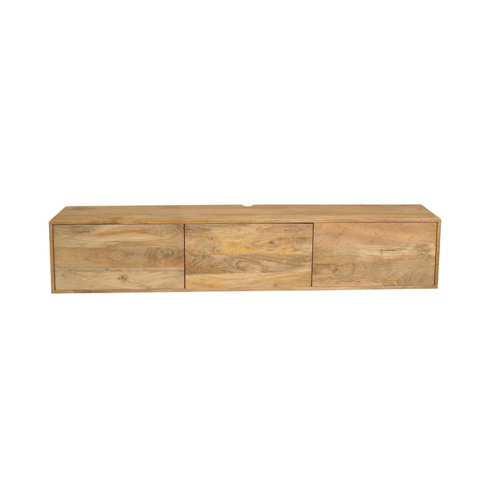 STARFURN Zwevend tv meubel Vision Licht mango | 160 cm-TV-meubels-Starfurn