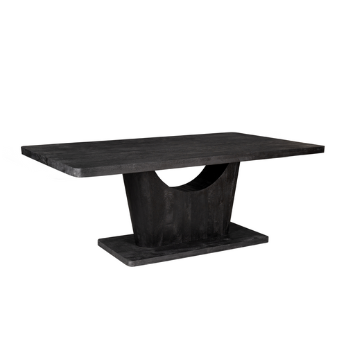 Eettafel Voco 200 cm Zwart 200x110x76 cm-Eettafels-Starfurn