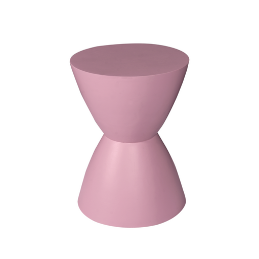 Bijzettafel Abbey Roze Mangohout 33 cm 33x33x45 cm-Bijzettafels-Starfurn
