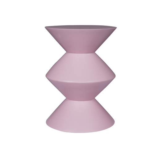 Bijzettafel Roze Mangohout 33 cm 33x33x45 cm-Bijzettafels-Starfurn