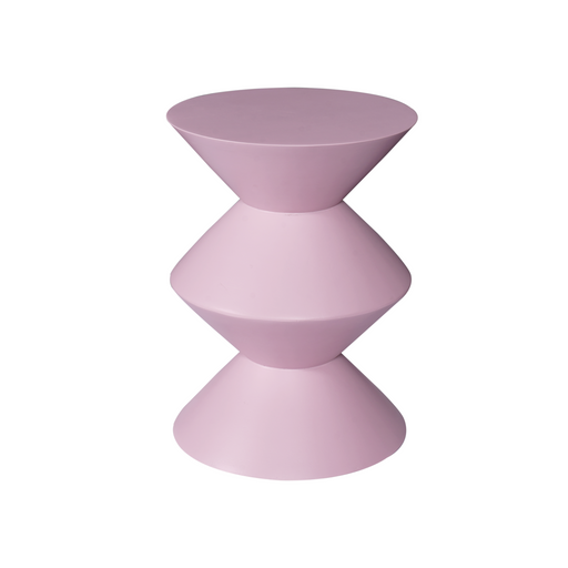 Bijzettafel Roze Mangohout 33 cm 33x33x45 cm-Bijzettafels-Starfurn
