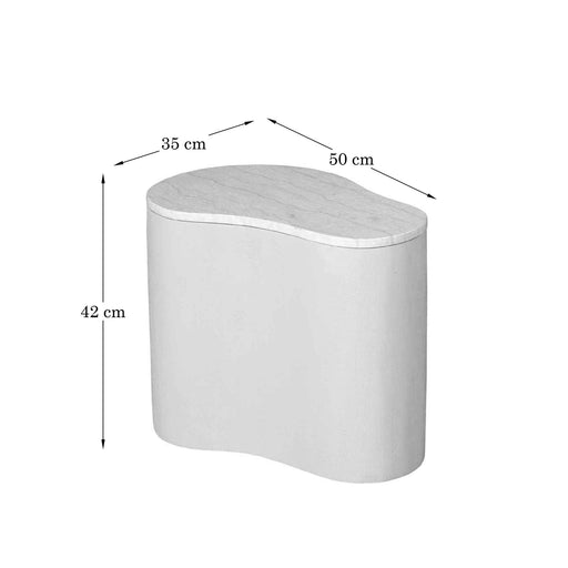 Salontafel Lovi 50 cm Bruin 50x33x42 cm-Salontafels-Starfurn