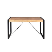 Eettafel Britt Mangohout Naturel 160x80-Eettafels-Starfurn