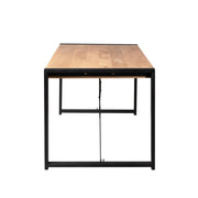 Eettafel Britt Mangohout Naturel 180x90-Eettafels-Starfurn