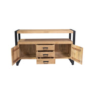 Dressoir Britt Mangohout Naturel 135cm-Dressoirs-Starfurn