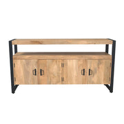 Dressoir Britt Mangohout Naturel 175cm-Dressoirs-Starfurn