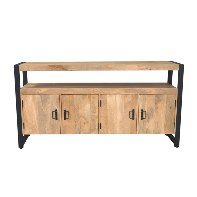 Dressoir Britt Mangohout Naturel 175cm-Dressoirs-Starfurn