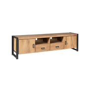 TV-meubel Britt Mangohout Naturel 200cm Deuren Lade-TV-meubels-Starfurn