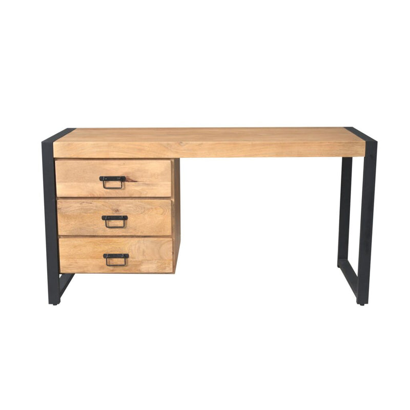 Bureau Britt Mangohout Naturel 145cm-Bureaus-Starfurn