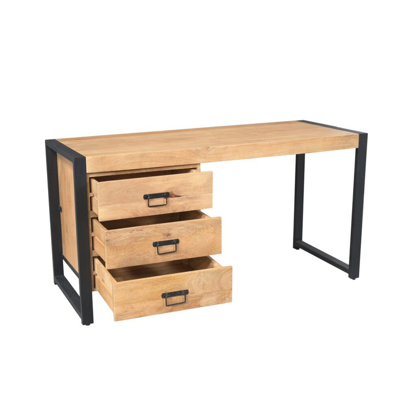 Bureau Britt Mangohout Naturel 145cm-Bureaus-Starfurn