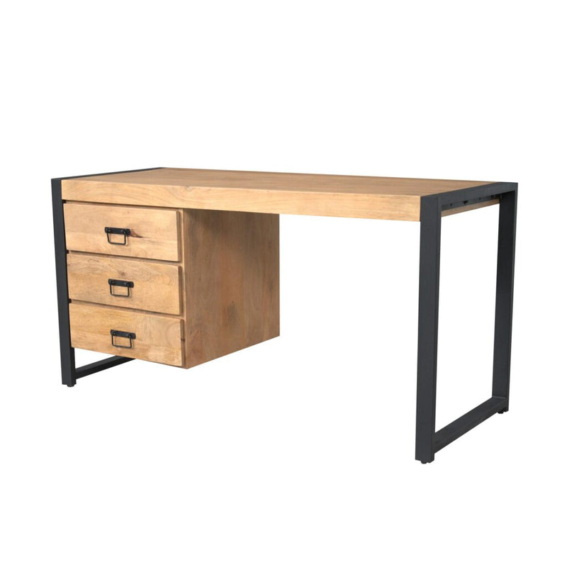 Bureau Britt Mangohout Naturel 145cm-Bureaus-Starfurn