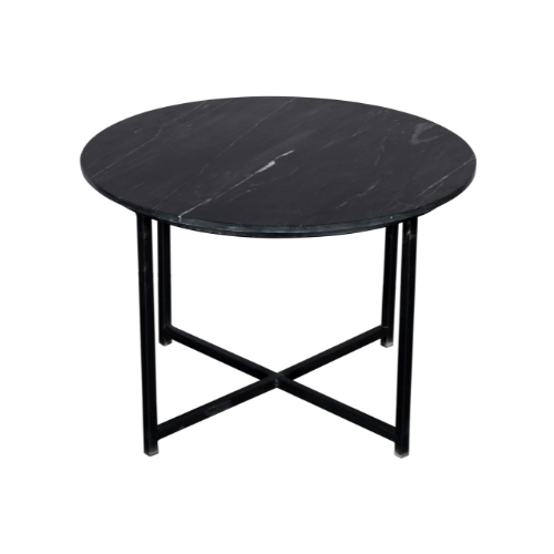 Salontafel Collin Zwart marmer 75 cm 75x75x45 cm-Salontafels-Starfurn