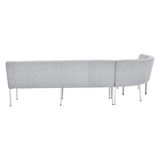 Eetkamerbank Riff 200 cm element Beige 200x69x87 cm-Eetkamerbanken-Starfurn