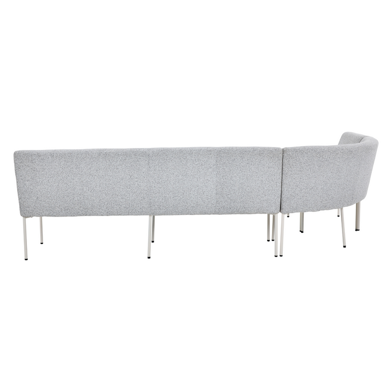 Eetkamerbank Riff 200 cm element Beige 200x69x87 cm-Eetkamerbanken-Starfurn