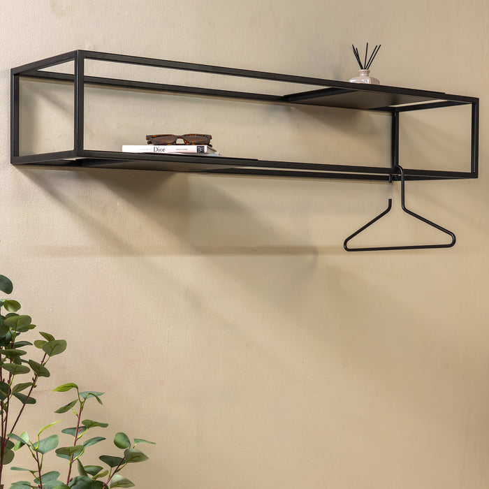 STRATO 120 Wandkapstok - Zwart Spinder Design-Kapstokken-Spinder