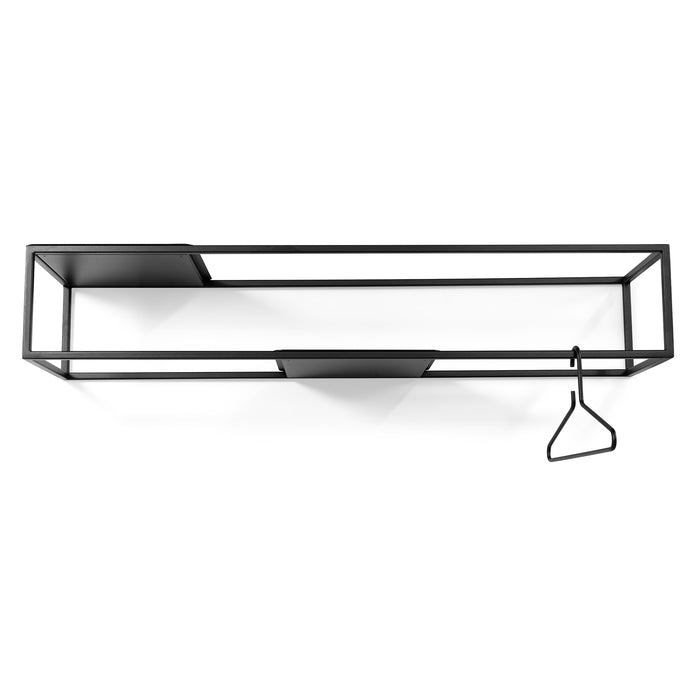 STRATO 120 Wandkapstok - Zwart Spinder Design-Kapstokken-Spinder