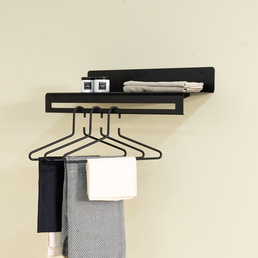 SWAY 60 Wandkapstok - Zwart Spinder Design-Kapstokken-Spinder