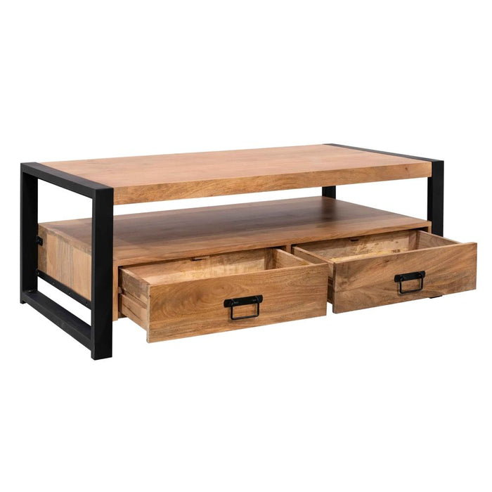 Salontafel 2de kans Starfurn Salontafel Boaz met 4 lades | 120 cm-Salontafels-Starfurn