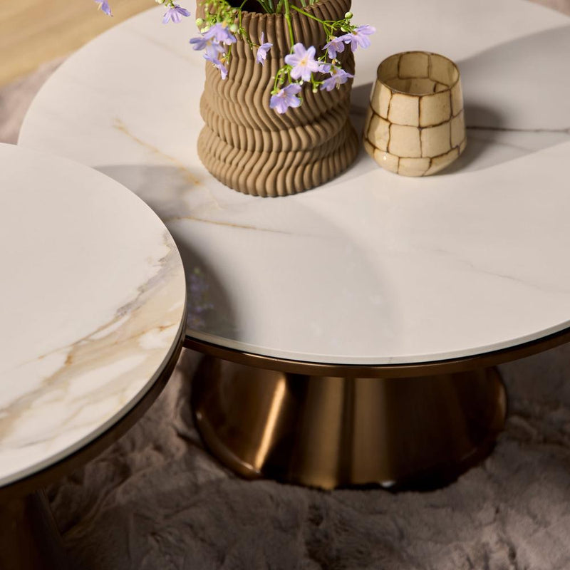 Salontafel Alix Metaal 50 cm 50x50x49.5 cm-Salontafels-Starfurn