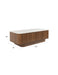 Salontafel Almira Hout Bruin 60x120 cm