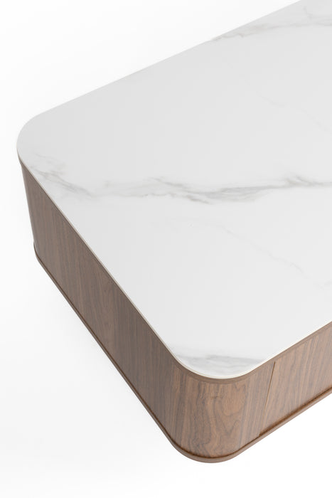 Salontafel Almira Coffee Table Hout Bruin 120x60, sfeerbeeld 9