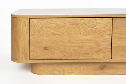 Salontafel Almira Hout Naturel 60x120 cm-Salontafels-Creating Home