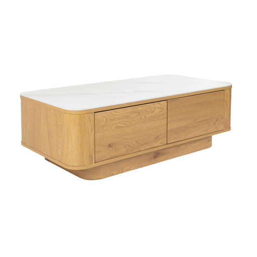 Salontafel Almira Hout Naturel 60x120 cm-Salontafels-Creating Home