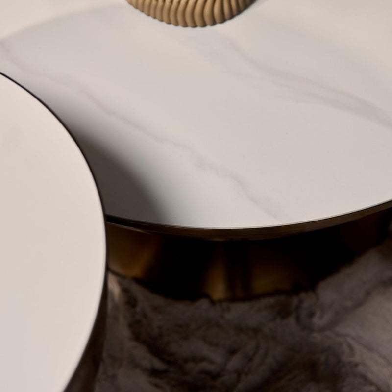 Salontafel Ava Metaal 75 cm 75x75x38 cm-Salontafels-Starfurn