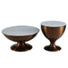Salontafel Ava Metaal 75 cm 75x75x38 cm-Salontafels-Starfurn