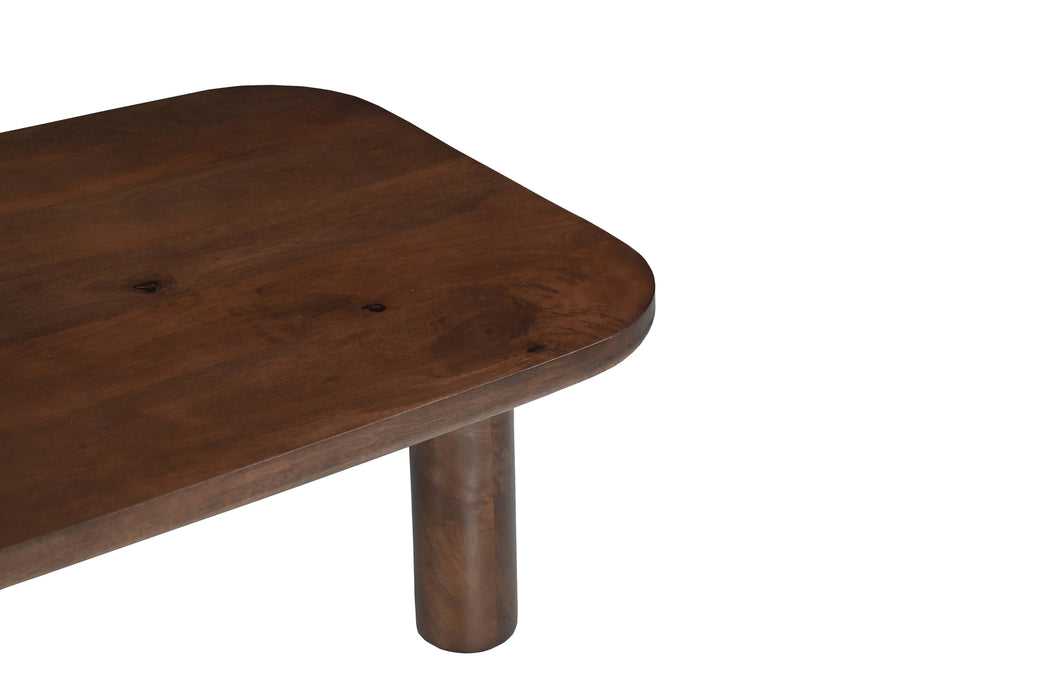 Salontafel Badou Mangohout Naturel hout 120x70 cm-Salontafels-Livingfurn