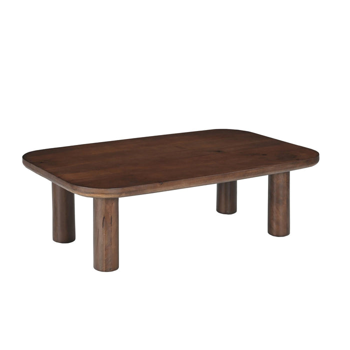 Salontafel Badou Mangohout Naturel hout 120x70 cm-Salontafels-Livingfurn