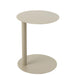 Salontafel Beige Metaal Rond 40 cm-Salontafels-J-Line