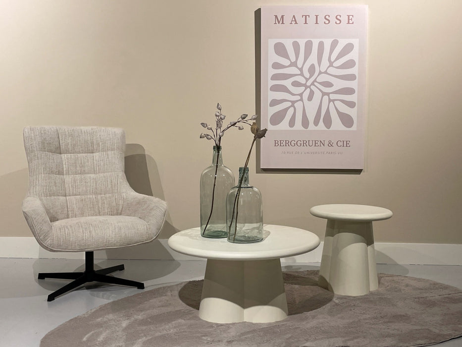 Salontafel Beton Beige 50 cm-Salontafels-Brix