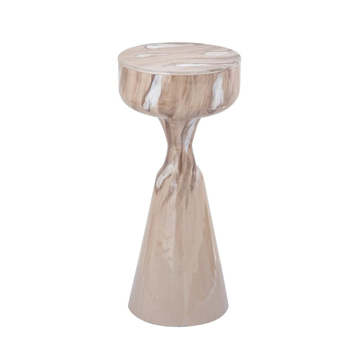 Salontafel Bijzettafels Crème 28 cm-Salontafels-PTMD