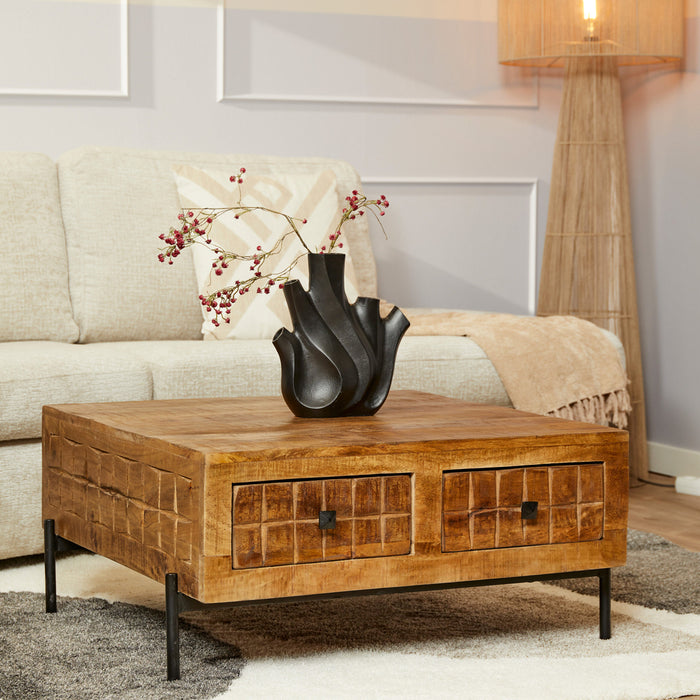 Salontafel Brandy - 80x80 cm-Salontafels-Starfurn