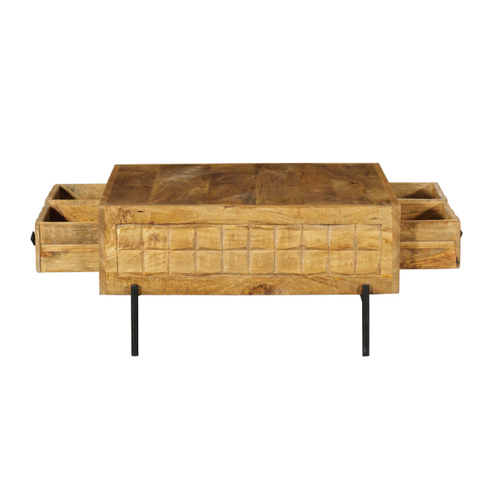 Salontafel Brandy - 80x80 cm-Salontafels-Starfurn