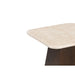 Salontafel Brix Bottecino Mangohout Crème wit 45 cm 45x45x50 cm-Salontafels-Livingfurn