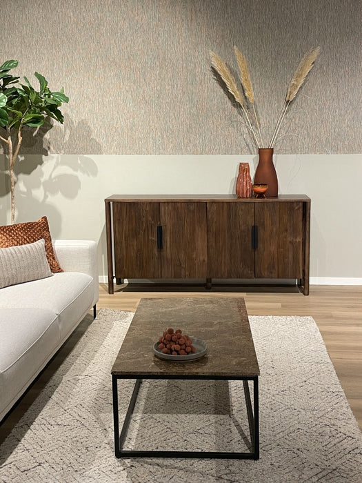 Salontafel Brix Dion Emperador Marmer Bruin 120x60 cm-Salontafels-Livingfurn