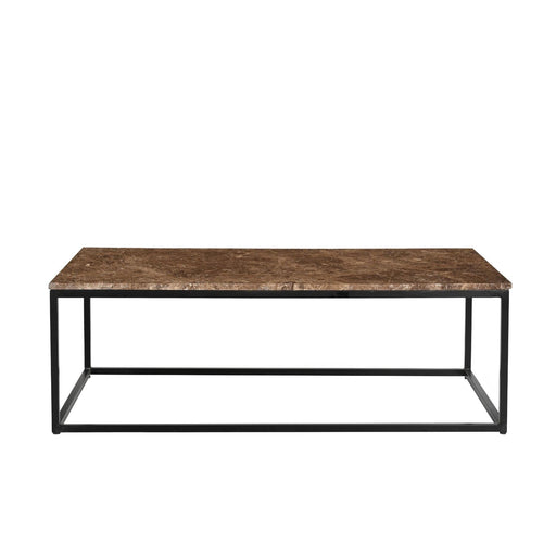 Salontafel Brix Dion Emperador Marmer Bruin 60x120 cm-Salontafels-Livingfurn