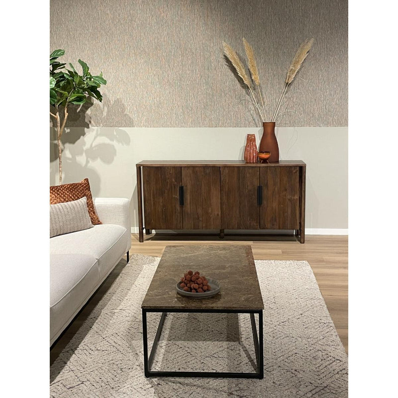Salontafel Brix Dion Emperador Marmer Bruin 60x120 cm-Salontafels-Livingfurn