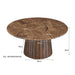Salontafel Brix Emperador Mangohout Bruin 80 cm-Salontafels-Livingfurn
